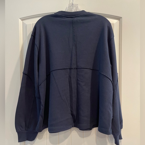 Sweaty Betty Sweatshirt. Size L. Excellent condition. Navy Blue - Picture 4 of 4